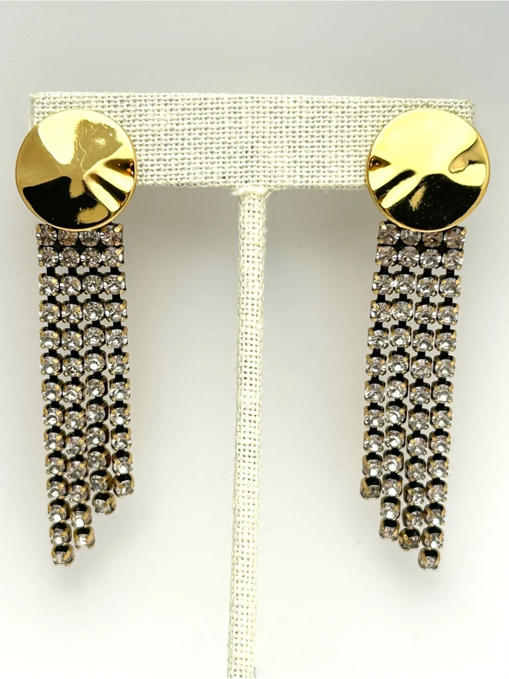 J. Crew Gold Disc Necklace